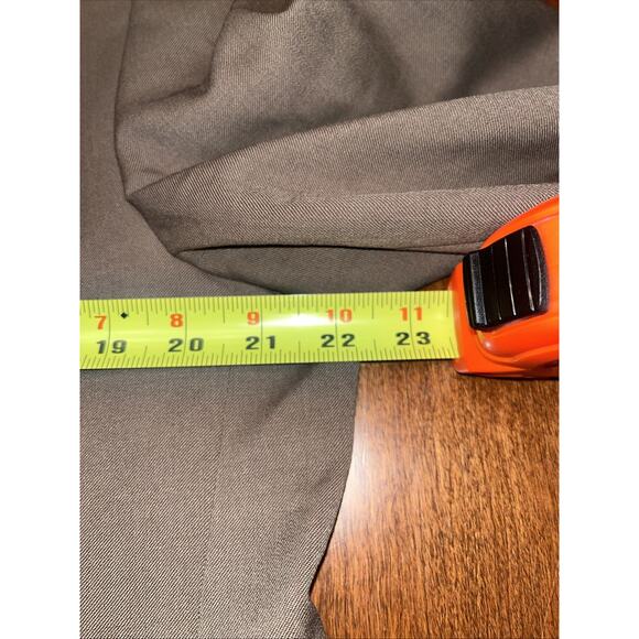 Chaps 42S Taupe Blazer Jacket Sport Suit Coat 100% Wool All Season - Picture 5 of 8